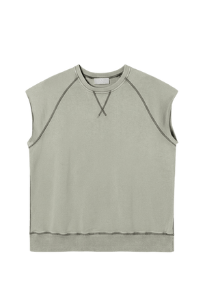 Delancey Vest Light Grey - ONE New York