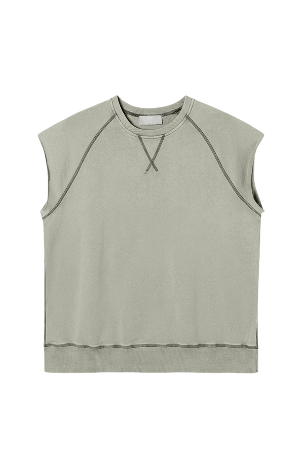 Delancey Vest Light Grey - ONE New York