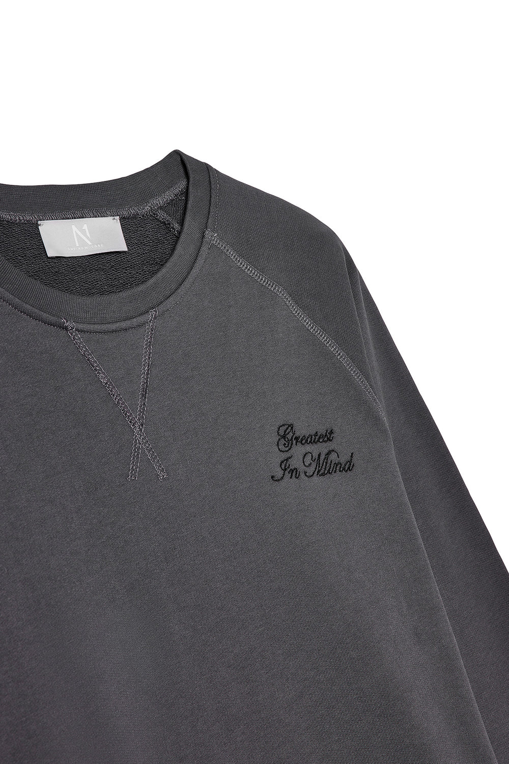 Bowery Sweatshirt Anthracite Grey - ONE New York