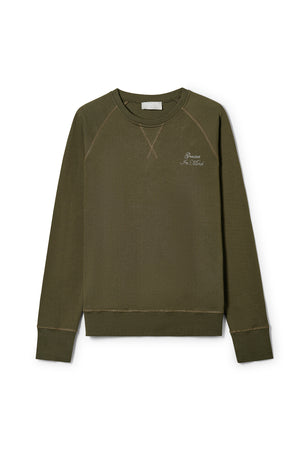 Bowery Sweater Army Green - ONE New York