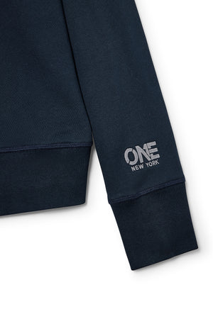 Broome Sweatshirt Navy - ONE New York