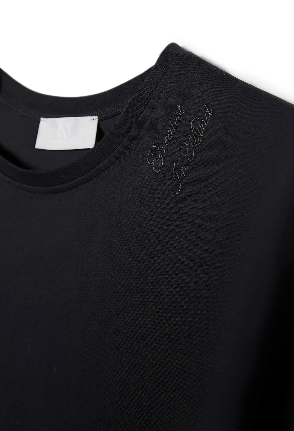 Greatest in Mind Tee Black - ONE New York