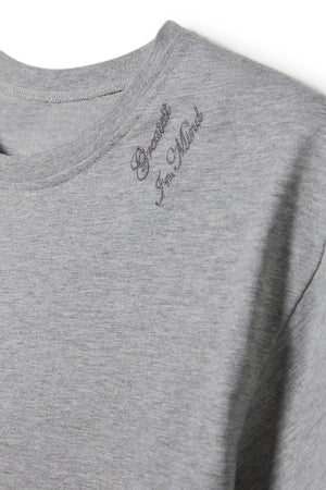 Greatest in Mind Tee Melange Grey - ONE New York