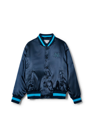 Madison Varsity Jacket Navy - ONE New York