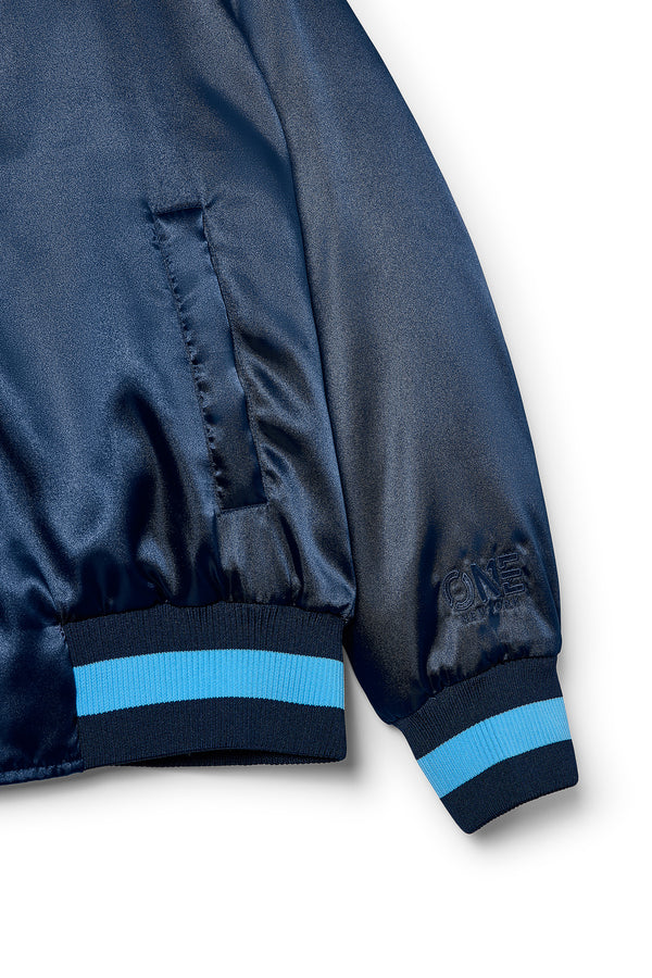 Madison Varsity Jacket Navy - ONE New York