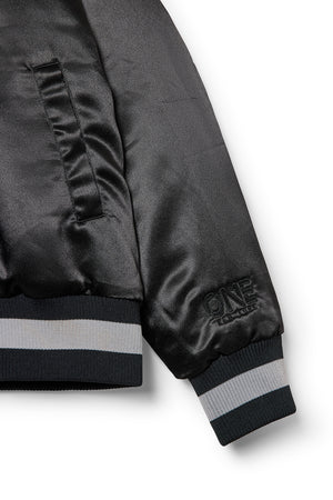 Mott Varsity Jacket Black - ONE New York