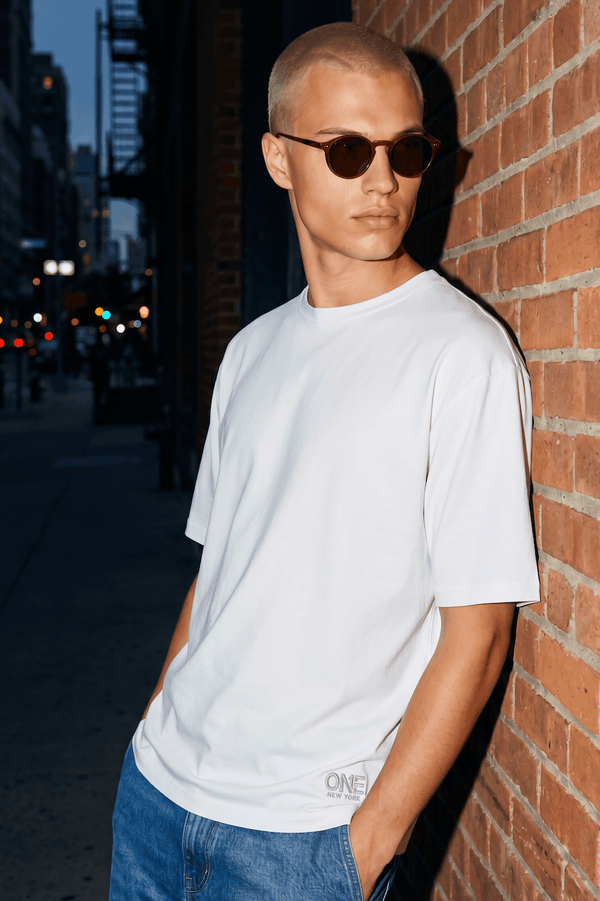 ONE New York Tee White - ONE New York