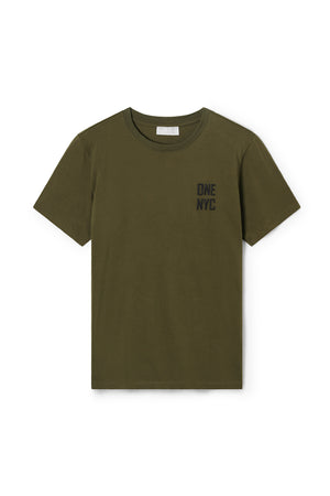 ONE NYC Tee Army Green - ONE New York