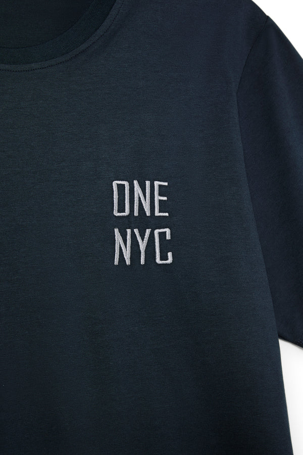 ONE NYC Tee Navy / Grey - ONE New York