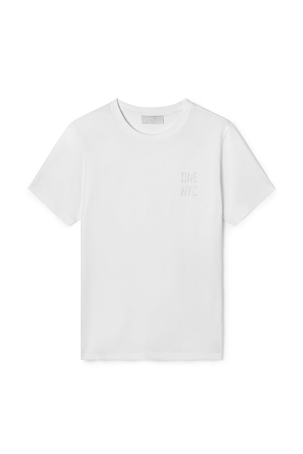 ONE NYC Tee White - ONE New York