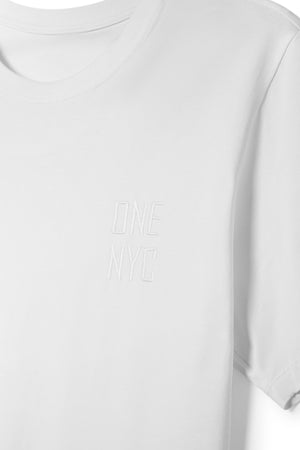 ONE NYC Tee White - ONE New York