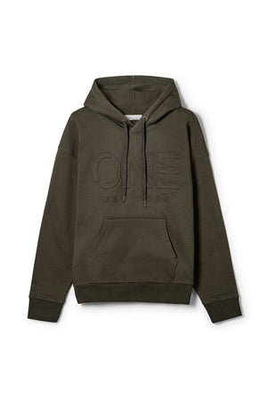 Oscar Hoodie Army Green - ONE New York