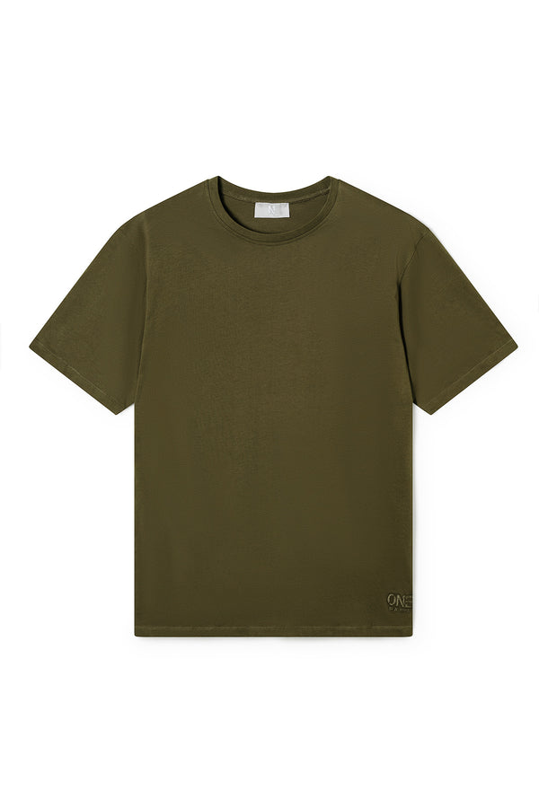ONE New York Tee Army Green - ONE New York