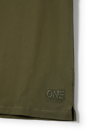ONE New York Tee Army Green - ONE New York