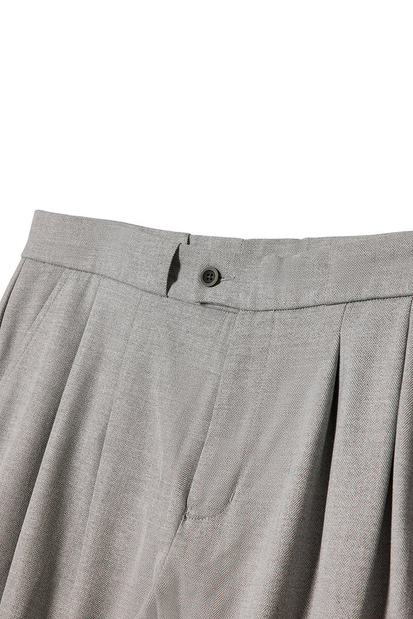 Ramos Balloon Pants Light Grey - ONE New York