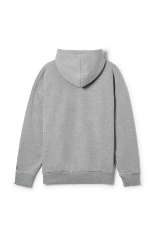 Pilar Hoodie Melange Grey - ONE New York