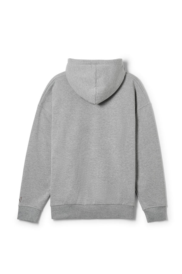 Pilar Hoodie Melange Grey - ONE New York