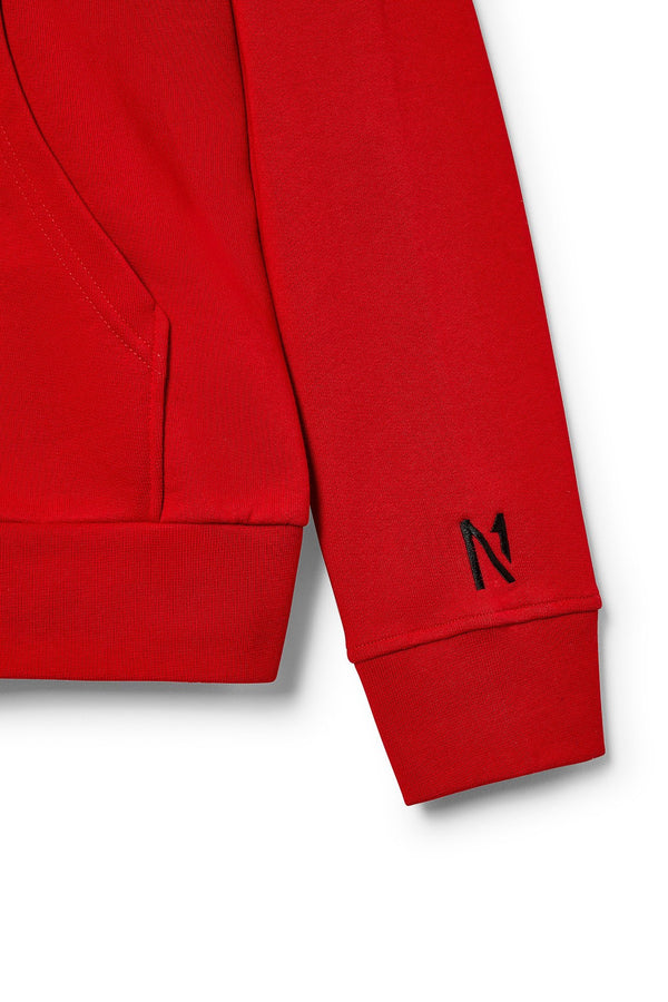 Pilar Hoodie Red - ONE New York