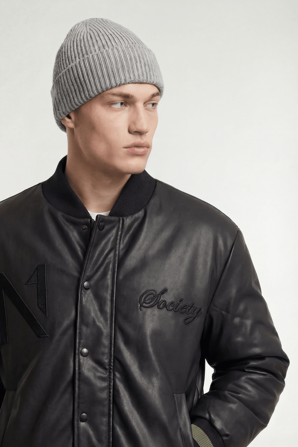ROMA Beanie Grey - ONE New York