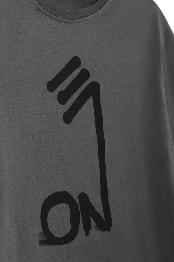 Sergio Inspiration Tee Anthracite Grey - ONE New York