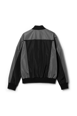 Sergio Zip Bomber Jacket Grey - ONE New York