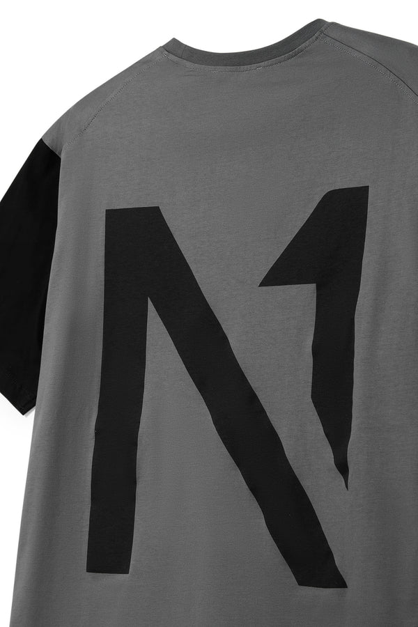 Two Tone Tee Black - ONE New York