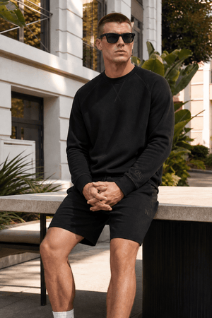 Broome Sweatshirt Black - ONE New York