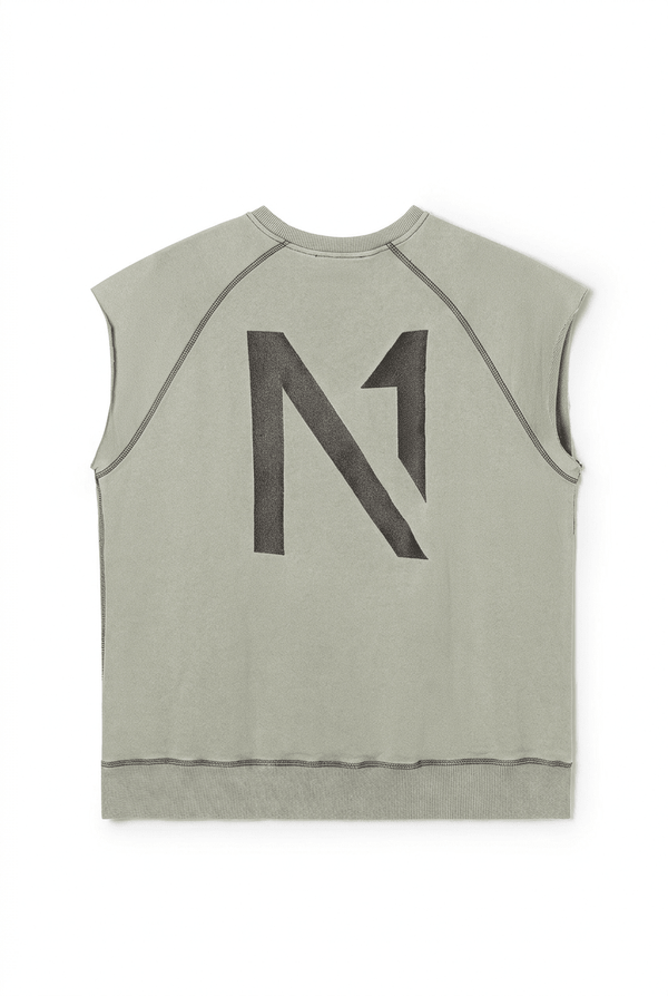 Delancey Vest Light Grey - ONE New York