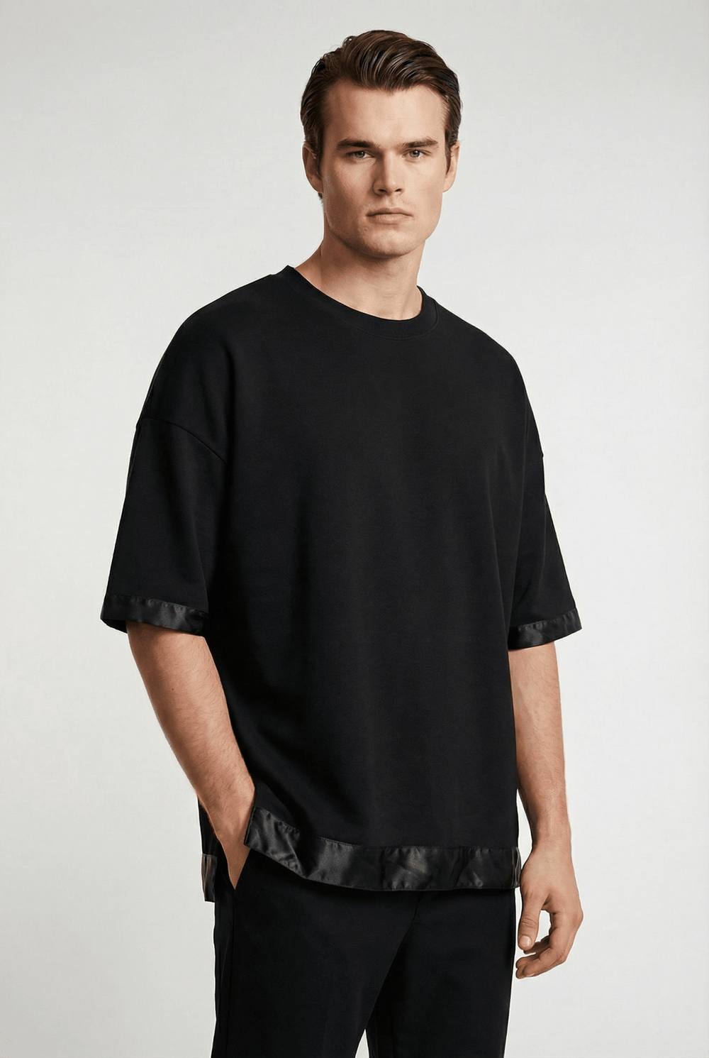 Fifth Ave Tee Black - ONE New York