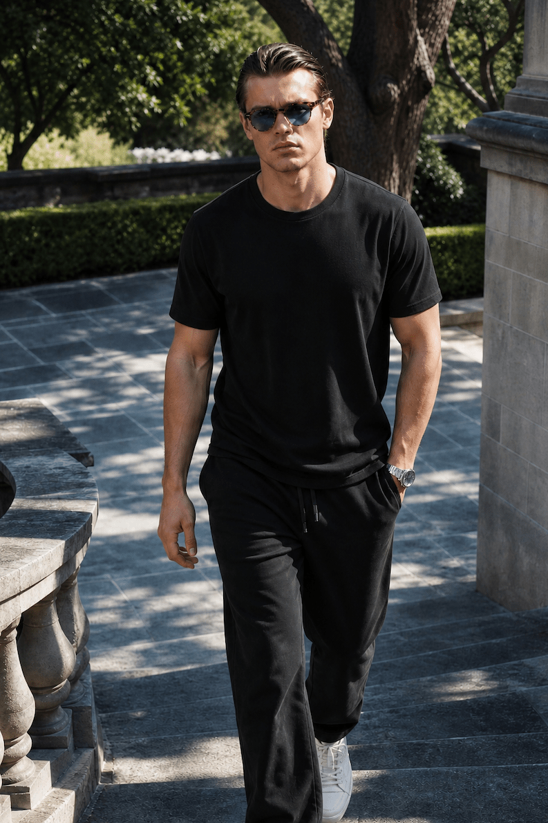 John Sweatpants Black - ONE New York