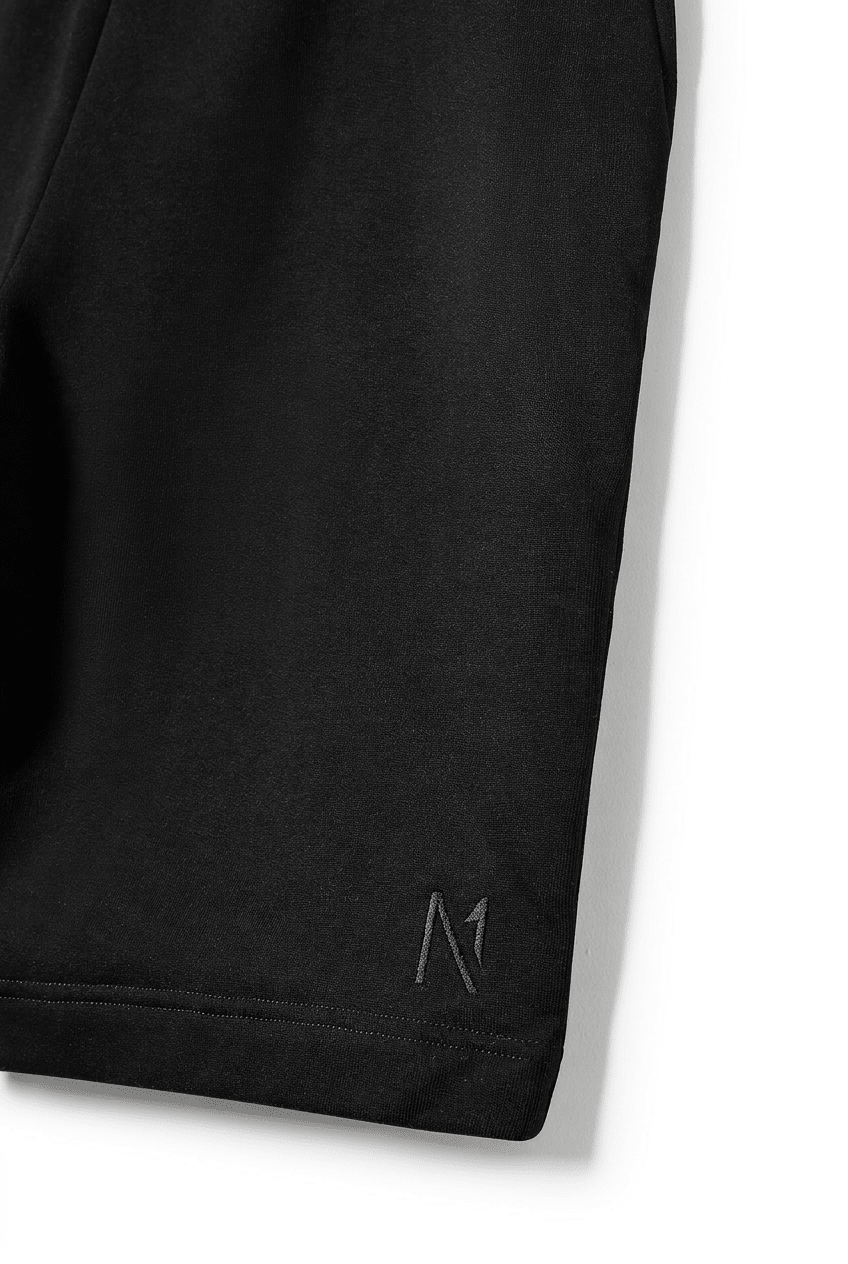 Lenox Sweatshorts Black - ONE New York