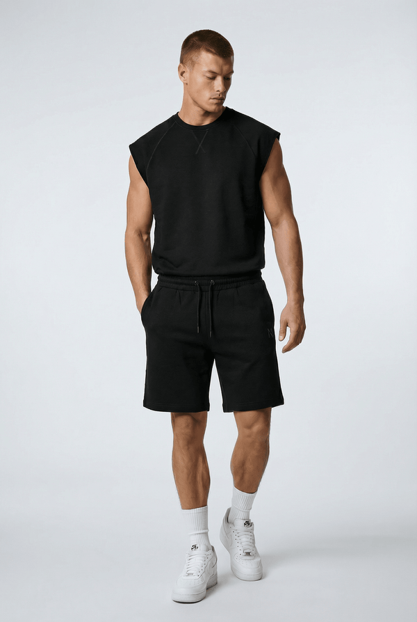 Madison Shorts Black / Army Green - ONE New York