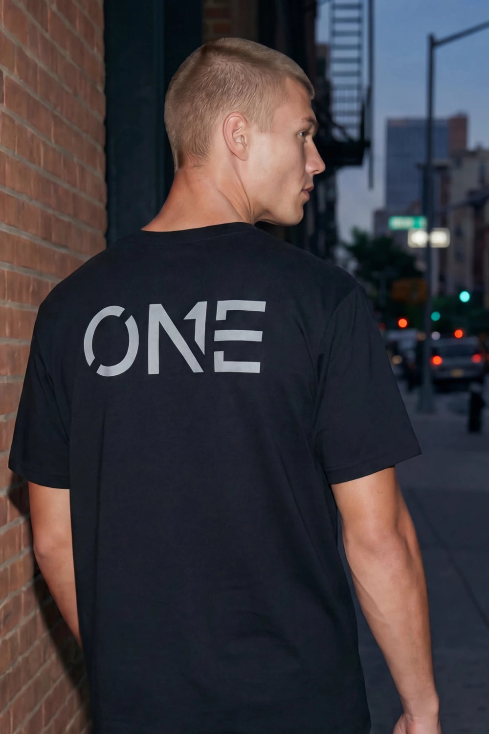 ONE Tee Black Light Grey - ONE New York