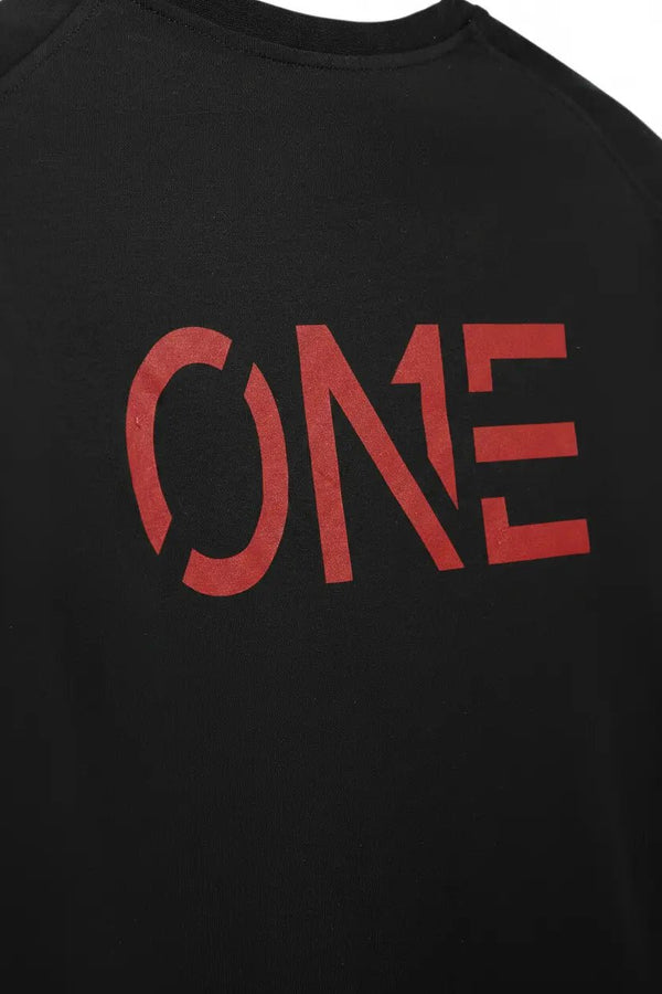 ONE Tee Black / Sevilla Red - ONE New York