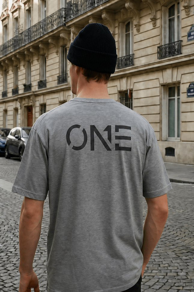 ONE Tee Grey - ONE New York