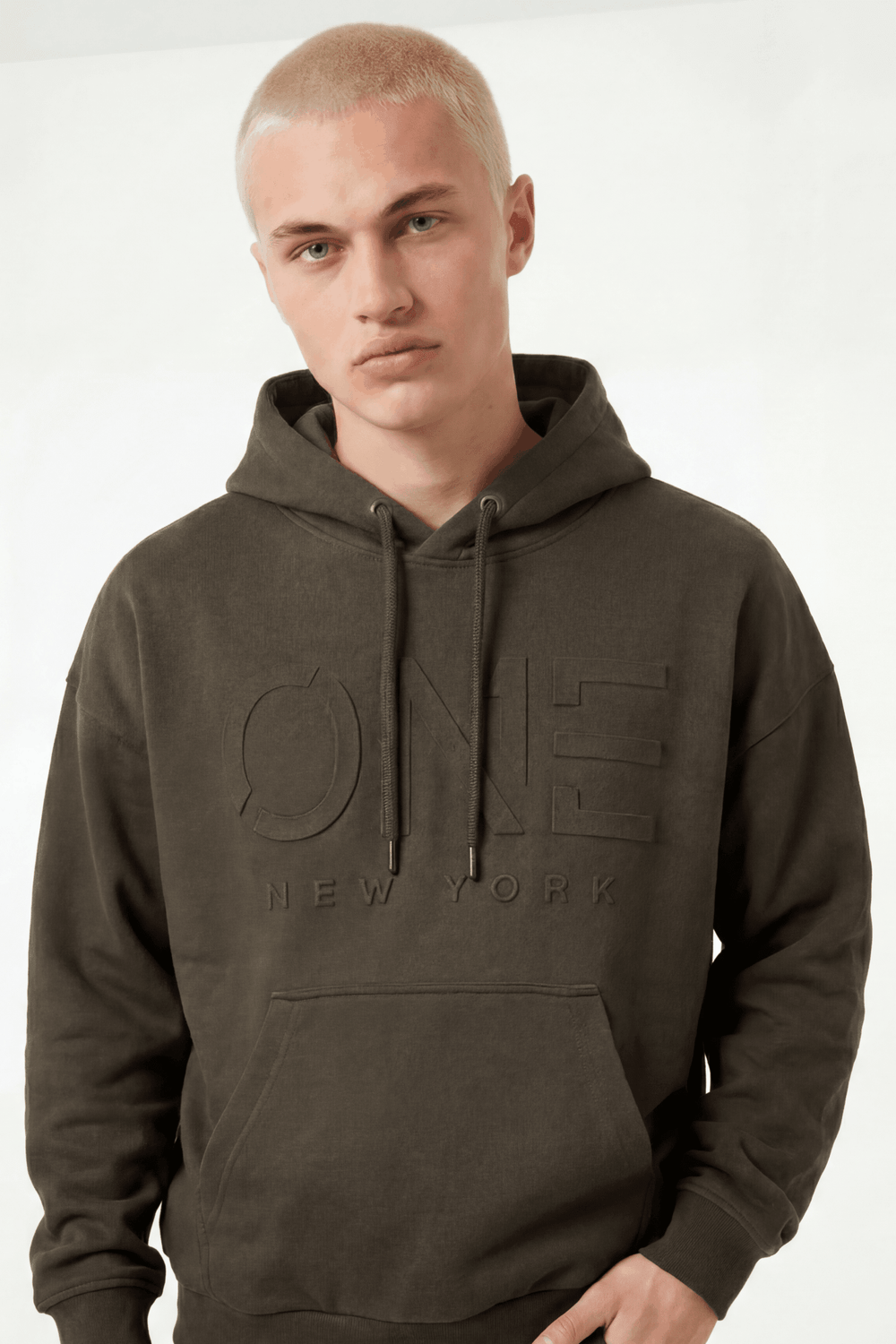Oscar Hoodie Army Green - ONE New York