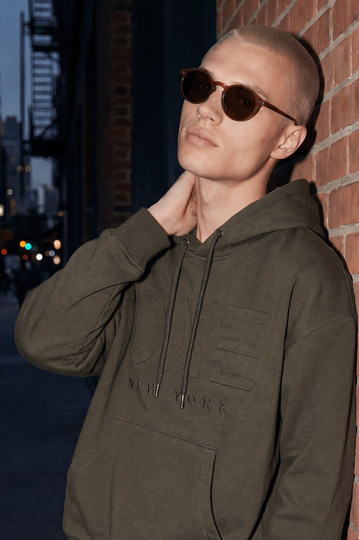 Oscar Hoodie Army Green - ONE New York