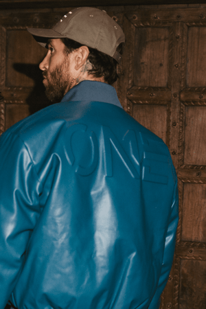 Miami Jacket Petrol Blue - ONE New York