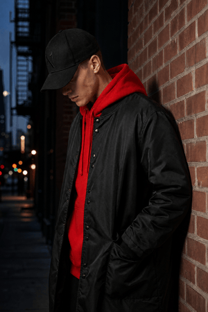 Pilar Hoodie Red - ONE New York