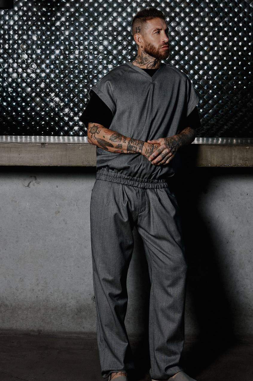 Ramos Balloon Pants Light Grey - ONE New York