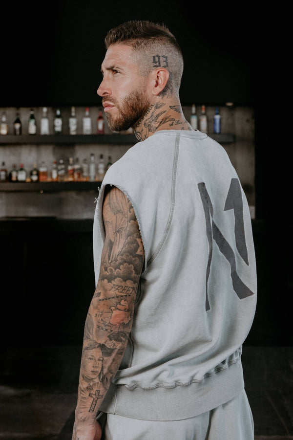 Delancey Vest Light Grey - ONE New York