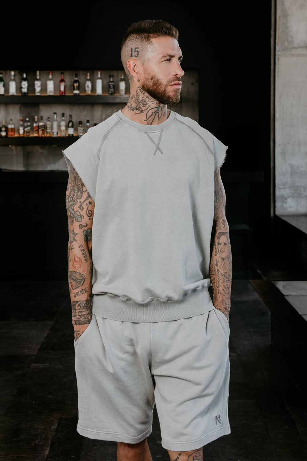 Delancey Vest Light Grey - ONE New York