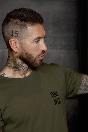 ONE NYC Tee Army Green - ONE New York