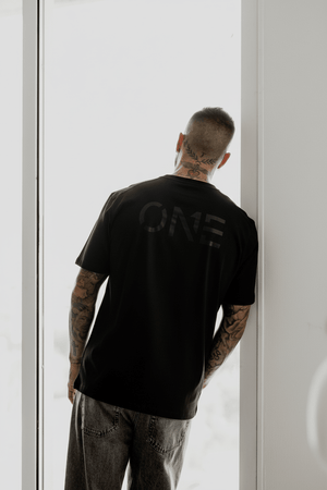ONE Tee Black/Black - ONE New York