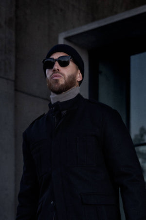 ROMA Beanie Black - ONE New York