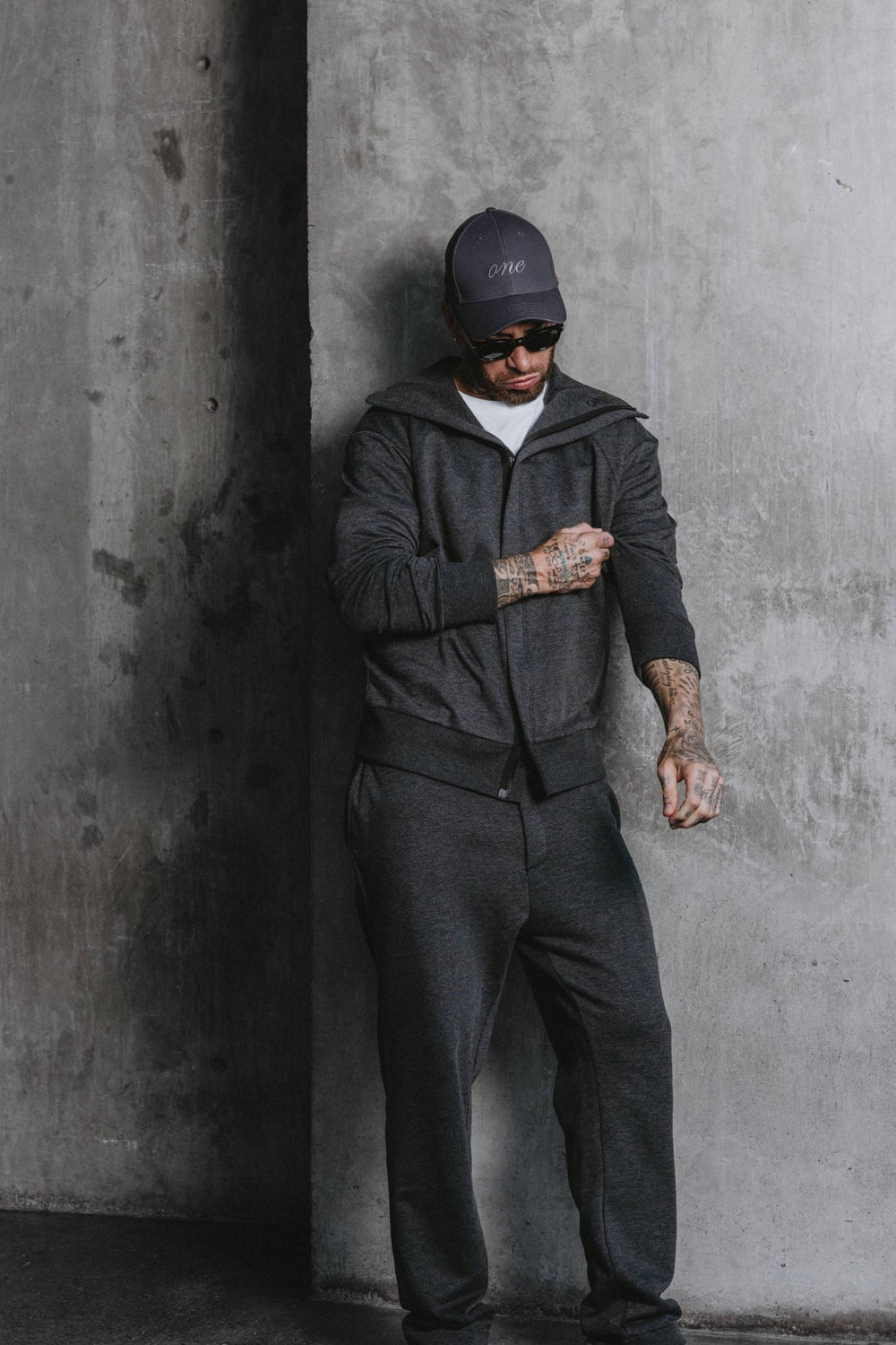 John Sweatpants Anthracite Grey - ONE New York