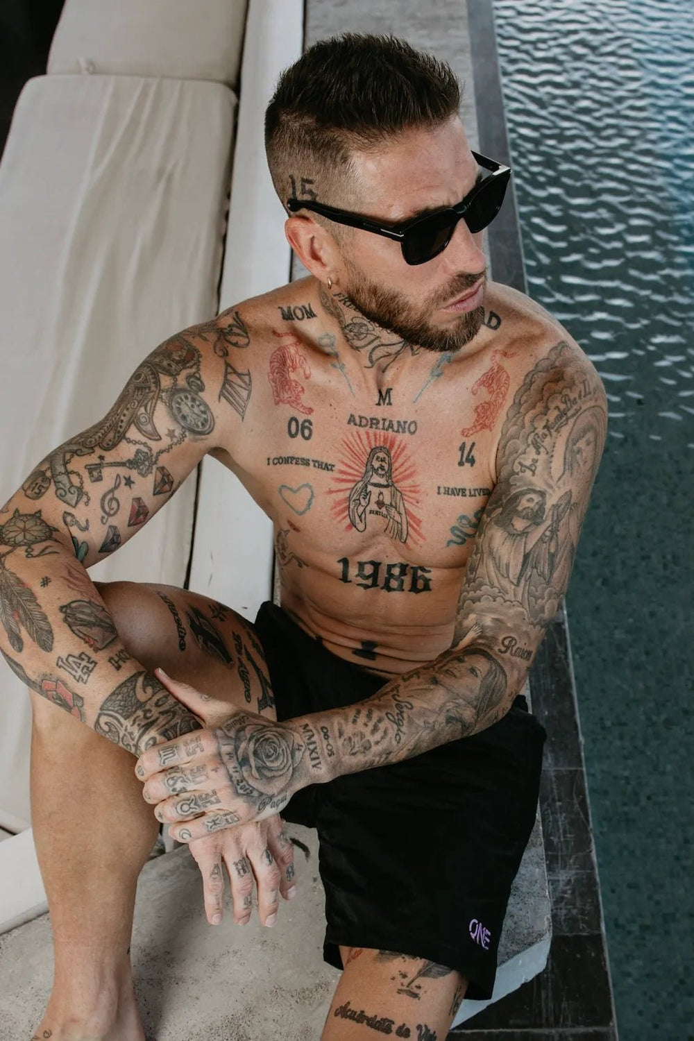 Spitz 1972 Swim Trunks Black - ONE New York