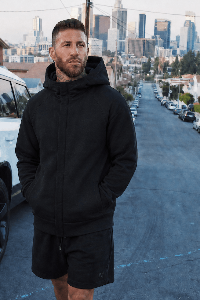 Stefan Hoodie Black - ONE New York
