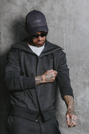 Stefan Hoodie Grey - ONE New York