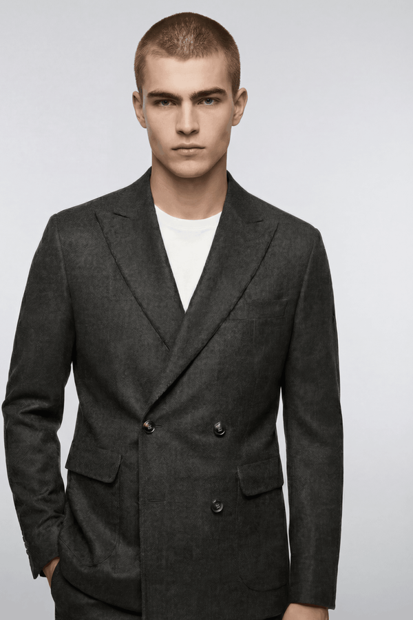 Stephen Blazer Grey - ONE New York